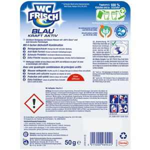 Produktbild für WC-Duftspüler WC-Frisch Kraft Aktiv Ozeanfrische