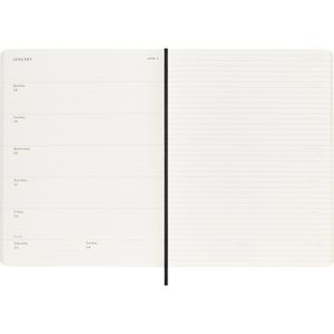 Produktbild für Buchkalender Moleskine 927991, XL, Jahr 2026 / 2027