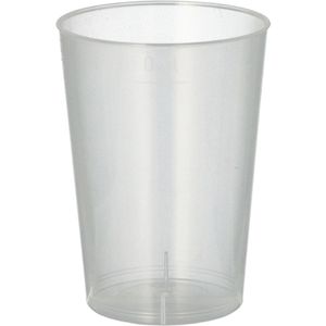 Produktbild für Trinkbecher Papstar 16134, transparent, PP