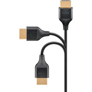 Produktbild für HDMI-Kabel Goobay Slim 75298 HDMI 2.1, vergoldete Stecker