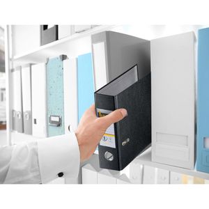 Produktbild für Ordner bene 293000SW, PP, A5 quer
