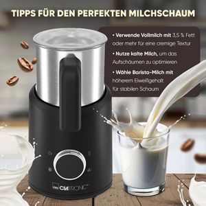 Produktbild für Milchaufschäumer Clatronic MS 3812, elektrisch