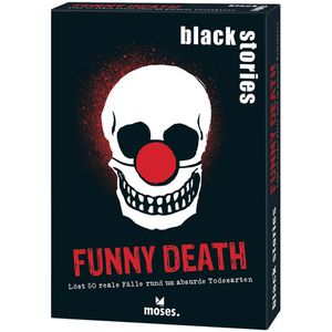 Produktbild für Kartenspiel Moses 90051, black stories Funny Death