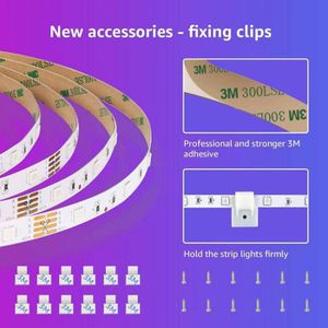 Produktbild für LED-Streifen Lepro dimmbar, weiß + RGB