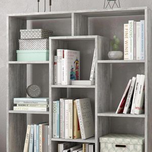Produktbild für Bücherregal Vicco 80402, grau