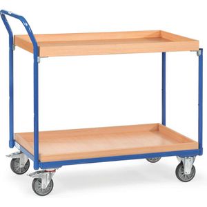 Produktbild für Tischwagen Fetra 3762, aus Metall &amp; Holz