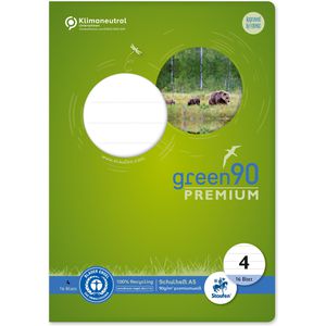 Produktbild für Schulheft Staufen Premio, 040780004, für 4. Klasse, A5