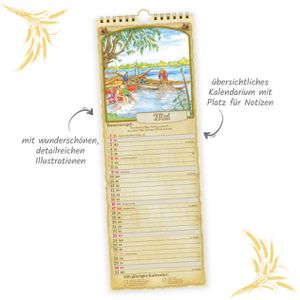 Produktbild für Streifenkalender Trötsch 2027101, Bauernkalender