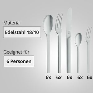 Produktbild für Besteck-Set Zwilling Minimale 1026380, Edelstahl 18/10