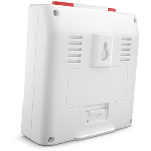 Produktbild für Wecker Mebus 56813 weiß, digital