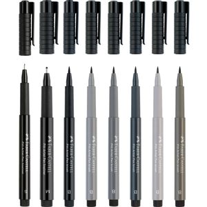 Produktbild für Tuschestifte Faber-Castell Pitt Artist Pen 167107