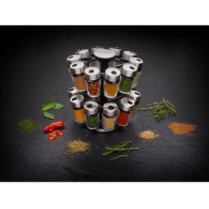 Produktbild für Gewürzkarussell Cole&amp;Mason H121809, drehbar, mit 2 Ebenen