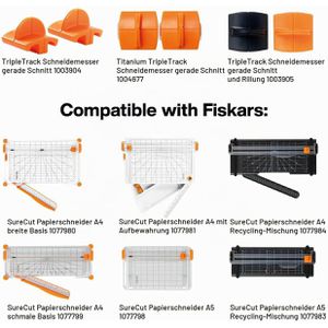 Produktbild für Rollenschneider Fiskars Personal SureCut 5446, A5