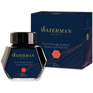 Produktbild für Tintenfass Waterman S0110730 Audacious Red