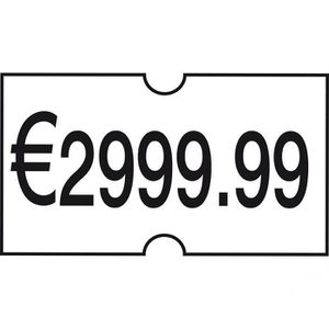 Preisetiketten Böttcher-AG weiß, 21,6 x 12 mm