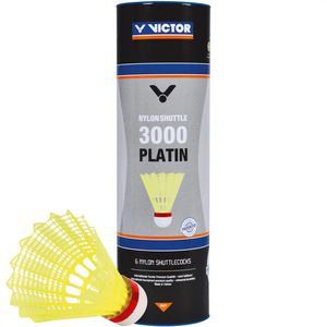 Badminton-Bälle VICTOR Nylon Shuttle 3000 Platin
