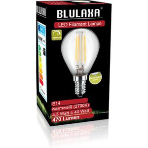 Produktbild für LED-Lampe Blulaxa Filament, E14