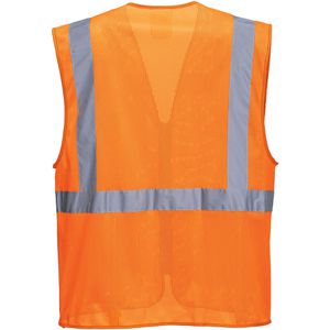 Produktbild für Warnweste Portwest Athen MeshAir Exekutiv C376, orange