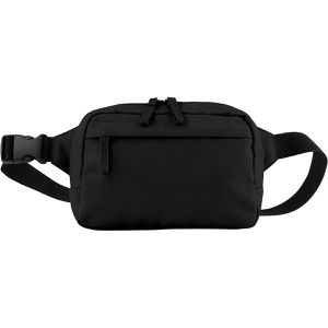 Bauchtasche BagBase Premium Recycled BG187, Polyester, schwarz