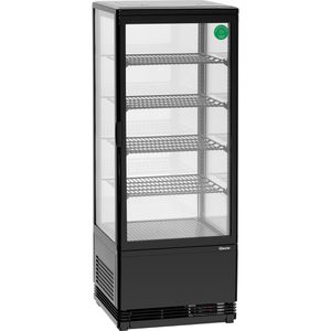 Kühlvitrine Bartscher 98L-SW, 700398G, schwarz