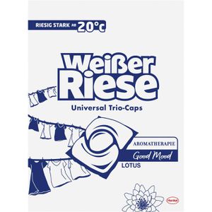 Produktbild für Waschmittel Weißer-Riese Universal Trio-Caps