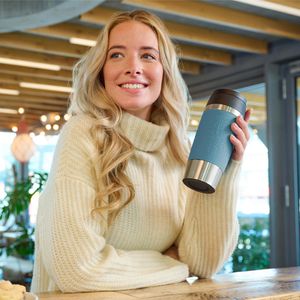 Produktbild für Thermobecher Emsa Travel Mug N2021100, aquablau