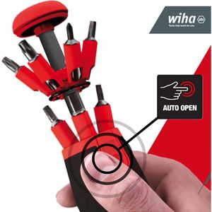 Produktbild für Schraubendreher Wiha LiftUp 26one, 43895, Set