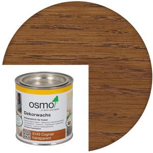 Osmo Holzlasur Dekorwachs transparent, 0,375l, innen, ölbasiert, 3143 cognac