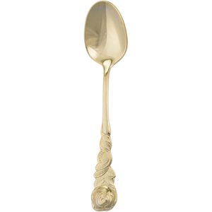 Produktbild für Espressolöffel Gräwe Rosendekor, 10,5 cm