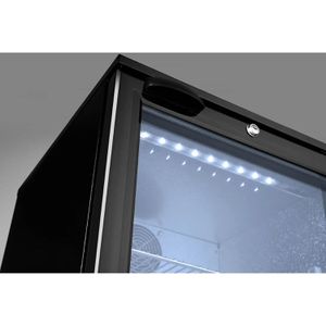 Produktbild für Getränkekühlschrank Arktic 233900, mit Glastür, abschließbar