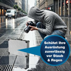 Produktbild für Transportkoffer PeakTech P 7265, abschließbar, aus Aluminium
