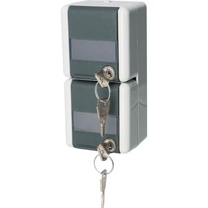 Produktbild für Steckdose Jung 822 NAWSL, WG 800, IP44, Aufputz
