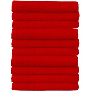 Handtuch Dyckhoff Kristall Set, rot, 50 x 100 cm