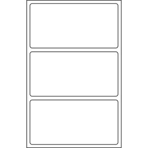 Produktbild für Adressetiketten Herma 4301, weiß