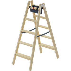 Stehleiter Hailo Master H80, 8768501, beidseitig begehbar