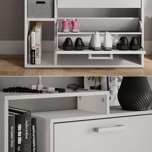 Produktbild für Schuhschrank Vicco Orlando, weiß
