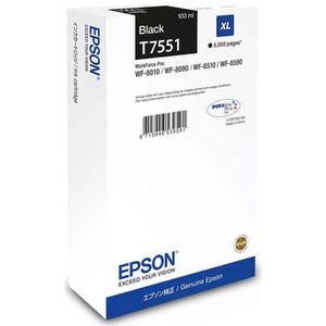 Produktbild für Tinte Epson T7551 XL schwarz
