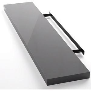 Produktbild für Wandregal CASARIA 107762, grau