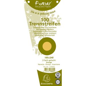 Produktbild für Trennstreifen Exacompta 13565E Forever, Trapez