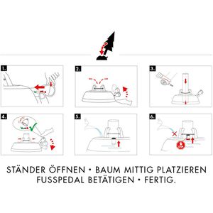 Produktbild für Weihnachtsbaumständer Krinner 94245, Ultra Grip XL, grün