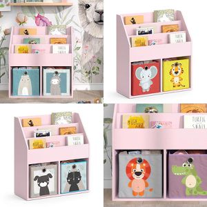 Produktbild für Bücherregal Vicco Luigi, rosa