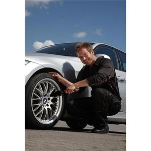 Produktbild für Felgenbürste Vikan Naturborsten weich 525052