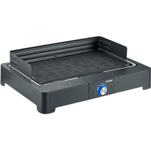 Severin Elektrogrill PG 8567, 2200W, Tischgrill, gerillter Aluminium-Grillrost