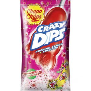 Produktbild für Lutscher Chupa-Chups Crazy Dips Erdbeer