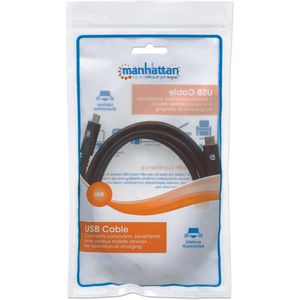 Produktbild für USB-Kabel Manhattan 354905, USB-C 3.0, 2 m