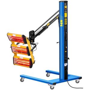 Produktbild für Infrarot-Lacktrockner MSW IR-DRYER3000.2, mit 3 Leuchtröhren
