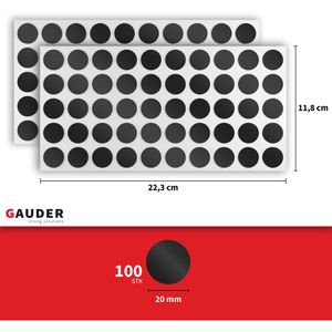 Produktbild für Magnetplättchen Gauder Punkte, Ø 20 x 2 mm