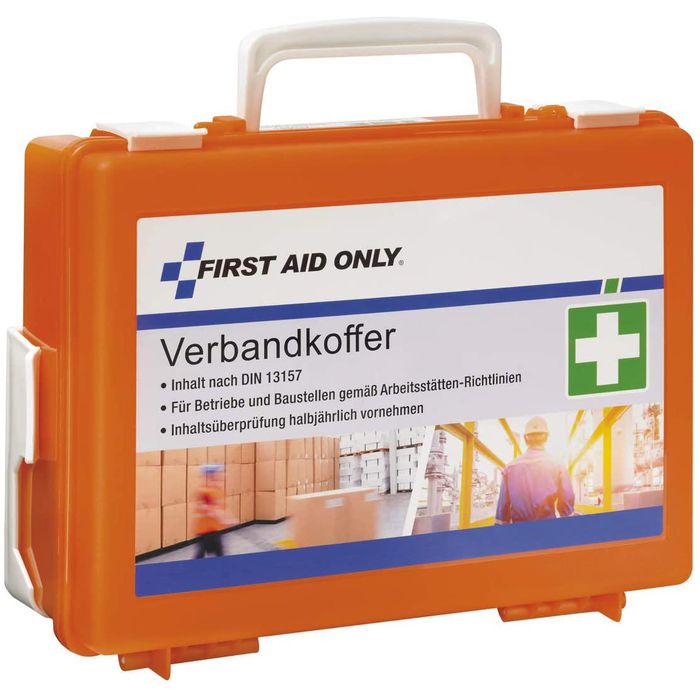 First-Aid-Only Erste-Hilfe-Koffer Verbandkoffer, DIN 13157