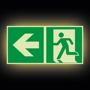 Produktbild für Hinweisschild Abtec ISO 7010 E001+E005 Kunststoff