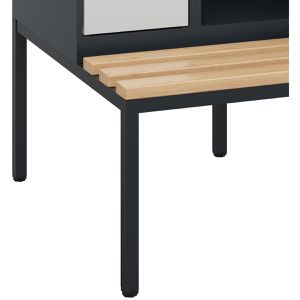 Produktbild für Spind CP-Möbel Classic PLUS, lichtgrau